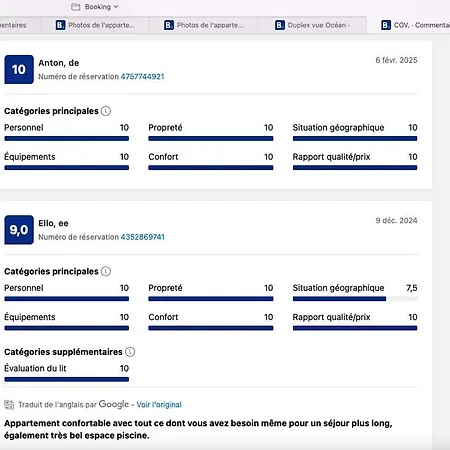 Duplex Vue Ocean Apartman Costa de Antigua